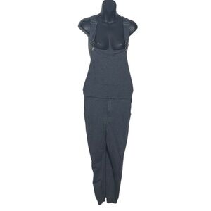 The great fantastic swoveralls gray jogger women’s small organic cotton